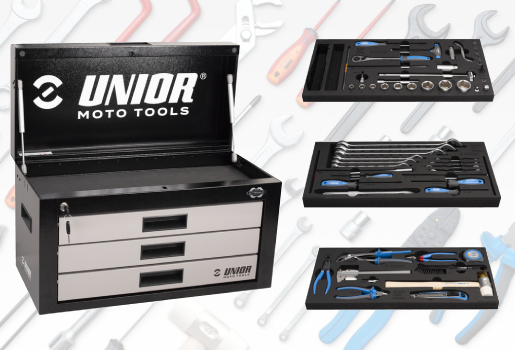 Motorcycle Tools UNIOR. Perkakas Motor UNIOR
